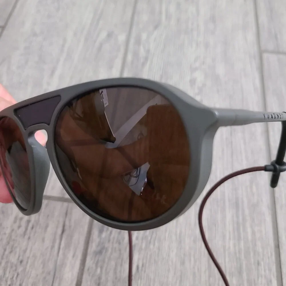 Vuarnet Ice Glacier Sunglasses Matte Green with Brown Lenses - Picture 11 of 13